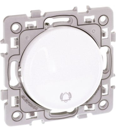 Poussoir Carillon Square Blanc