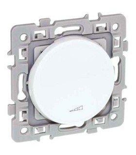 Variateur 2 fils sans neutre Square Blanc