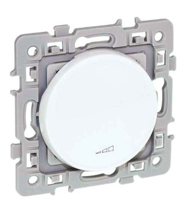 Variateur 2 fils sans neutre Square Blanc