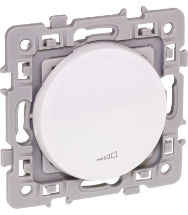 Variateur 3 fils avec neutre Square Blanc