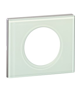 PLAQUE MATIERE 1 POSTE VERRE KAOLIN