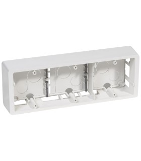 CADRE SALLIE Céliane 3 POSTES BLANC