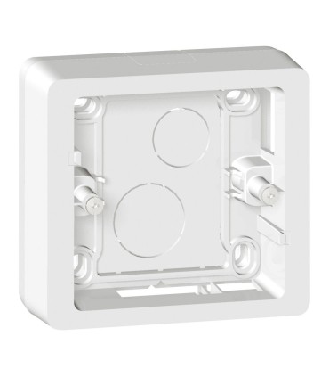 Cadre saillie Céliane 1 poste Blanc