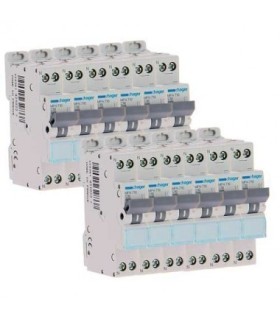 Lot de 12 disjoncteurs Hager 16A à vis