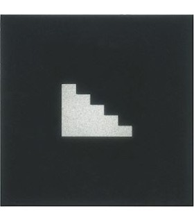 Étiquette pour voyant gallery 2 modules escalier