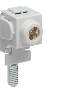 Borne de raccordement Hager 1P languette 1x35mm²
