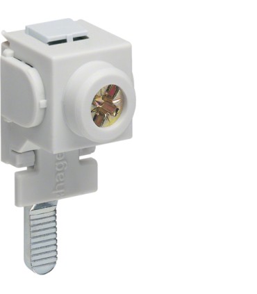 Borne de raccordement Hager 1P languette 1x35mm²