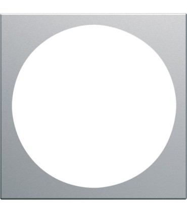 Enjoliveur VDI Gallery Hager 2 modules titane