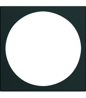 Enjoliveur VDI gallery Hager 2 modules night NOIR