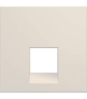 Enjoliveur prise RJ45 à 45°gallery Hager 2 modules dune beige