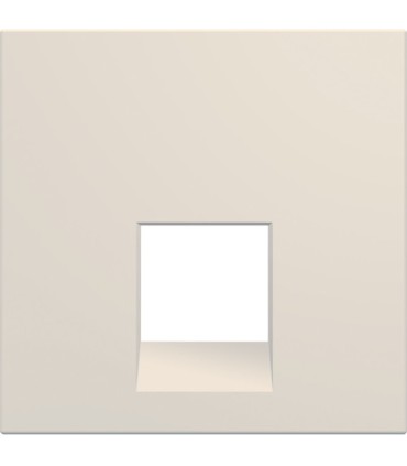 Enjoliveur prise RJ45 à 45°gallery Hager 2 modules dune beige