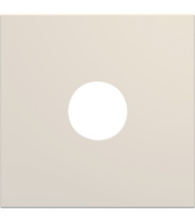 Enjoliveur prise TV gallery Hager 2 modules dune Beige