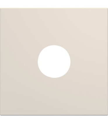 Enjoliveur prise TV gallery Hager 2 modules dune Beige