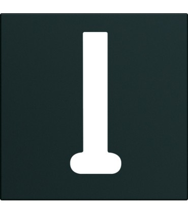 Enjoliveur prise telephone T Hager gallery 2 modules night noir