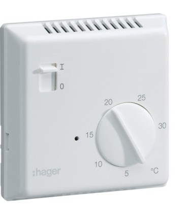 Thermostat électronique Hager fil pilote
