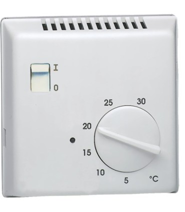 Thermostat électronique Hager chauff eau-chaude, sortie inverseur