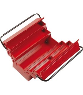 Boite à outils métallique 5 cases