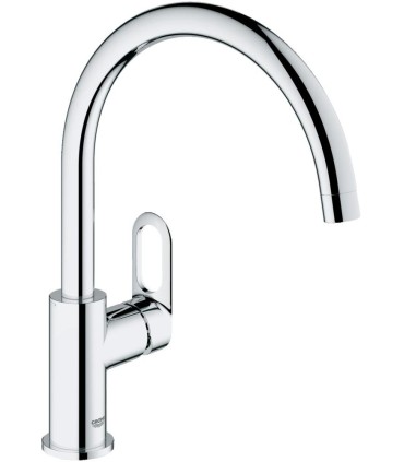 Mitigeur évier GROHE BAULOOP bec tube