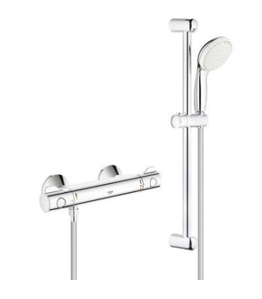Ensemble de douche GROHE Grohtherm 800 Chromé