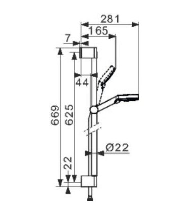 Ensemble de douche Hansgrohe VARIO GREEN