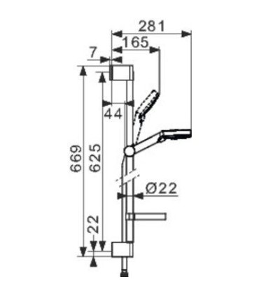 Ensemble de douche Hansgrohe VARIO