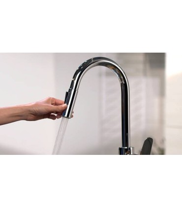 Mitigeur évier FOCUS 240 Hansgrohe avec douchette