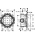Corps d'encastrement Hansgrohe IBOX universal
