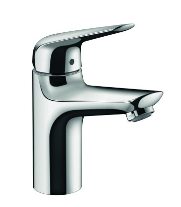 Mitigeur lavabo Hansgrohe NOVUS 100 avec tirette et vidage