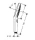 Douchette Hansgrohe RAINDANCE SELECT E 120 3 jets