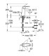 Mitigeur lavabo Grohe EUROSDISC COSMOPOLITAN