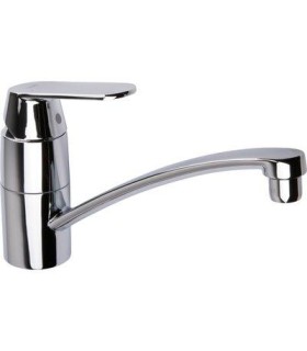 Mitigeur cuisine Bec bas Grohe EUROSMART avec butée éco