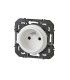 Prise de courant 2P+T Faible profondeur Dooxie Blanc / Legrand