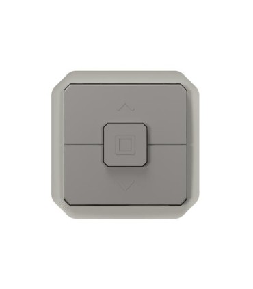 Double va-et-vient pour volets roulants Plexo composable gris / Legrand