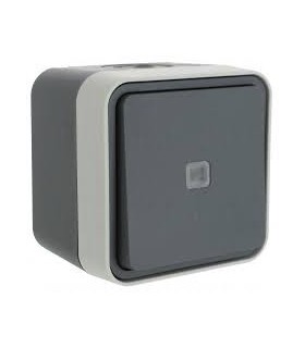 Cubyko Va et Vient lumineux saillie gris