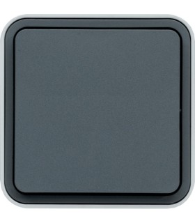 Interrupteur Va-et-Vient saillie étanche Cubyko 10 AX gris