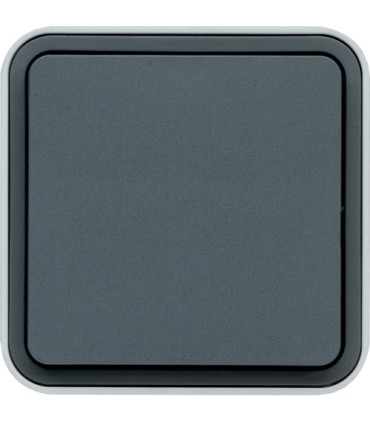 Interrupteur Va-et-Vient saillie étanche Cubyko 10 AX gris