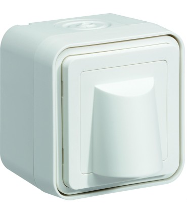 cubyko Sortie de câble saillie blanc