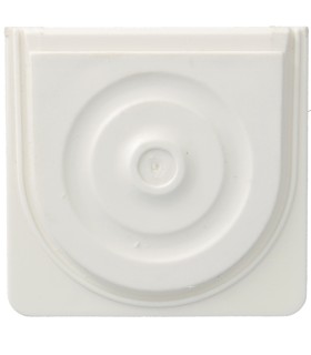 Entrée de tube et câble Cubyko blanc