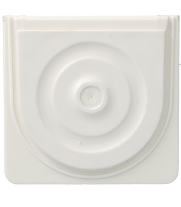 Entrée de tube et câble Cubyko blanc