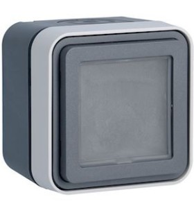 Adaptateur Cubyko pour systo KNX complet gris IP55