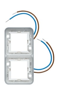 Cubyko collerette double blanche 230V