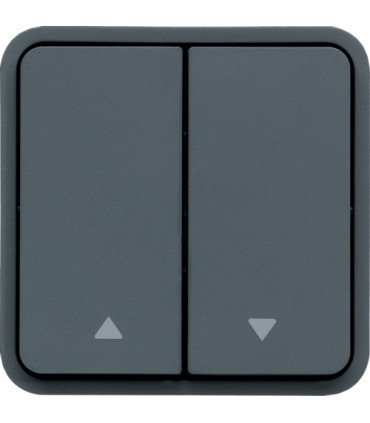 Interrupteur Volet Roulant Cubyko étanche associable gris