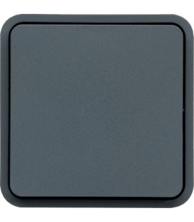 cubyko bouton poussoir à fermeture 1F associable gris