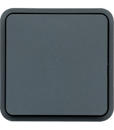 cubyko bouton poussoir à fermeture 1F associable gris