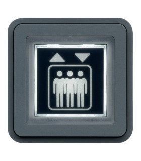 cubyko Voyant de signalisation blanc associable IP55