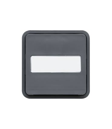 cubyko va et vient porte-étiquette associable gris