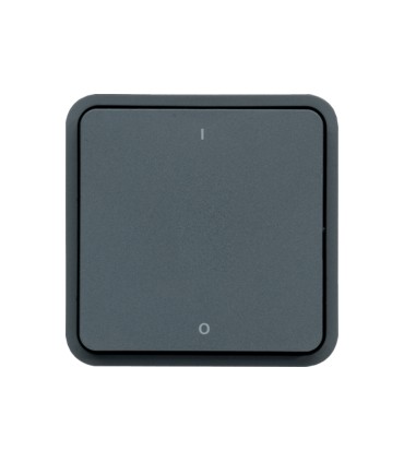 cubyko Interrupteur bipolaire associable gris