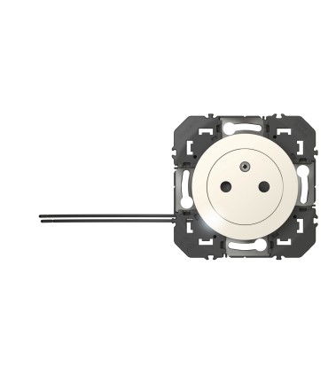 Prise de courant 2P+T à voyant Surface Dooxie Blanc x10 pieces / Legrand