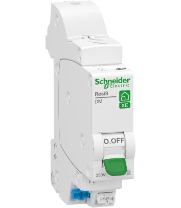 Disjoncteur 1P+N 16A courbe C embrochable Resi9 XE