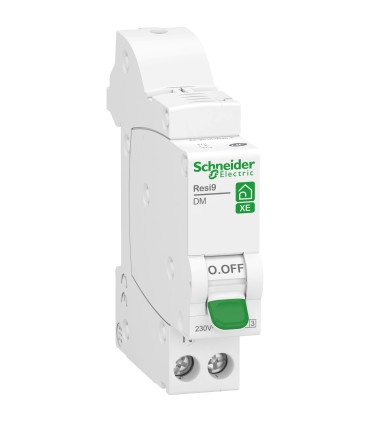 Disjoncteur P+N 32A courbe D embrochable Resi9 XE